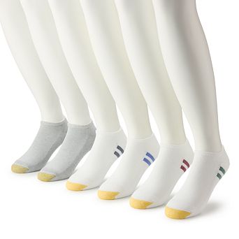 Men's GOLDTOE® 6-Pack Athletic Low Cut Socks