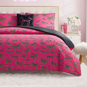 Juicy Couture Printed Pattern Comforter Set
