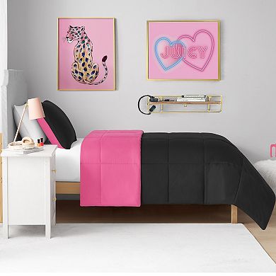 Juicy Couture Box Stitch Comforter Set