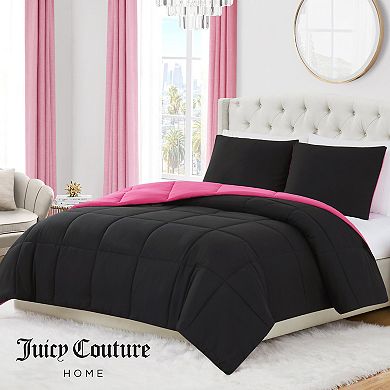 Juicy Couture Box Stitch Comforter Set