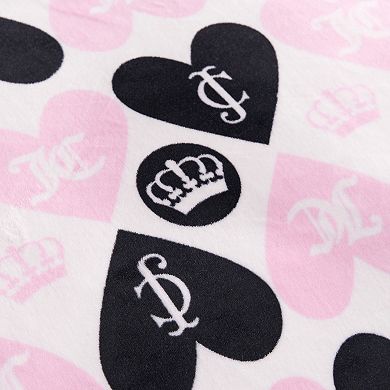 Juicy Couture Queen Heart 4-Pc. Comforter Set