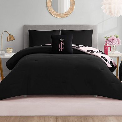 Juicy Couture Queen Heart 4-Pc. Comforter Set