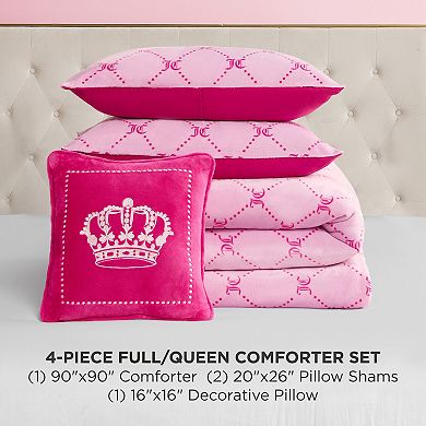 Juicy Couture Trellis Link Comforter Set