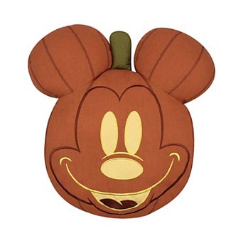 Celebrate Together™ Disney's Mickey Shaped Jack-O-Lantern Decorative Pillow