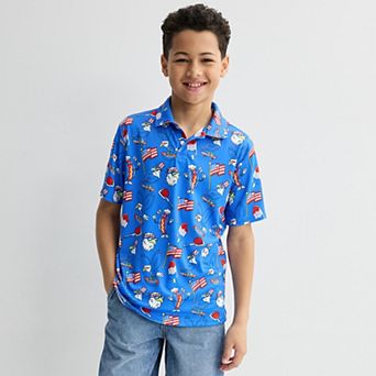 Boys 8-20 Celebrate Together™ Short Sleeve Polo