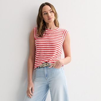Women's Sonoma Goods For Life® Striped Summer Tank Top