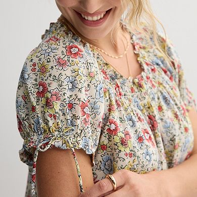 Women's Sonoma Goods For Life® Smocked Swing Top