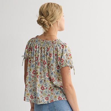 Women's Sonoma Goods For Life® Smocked Swing Top