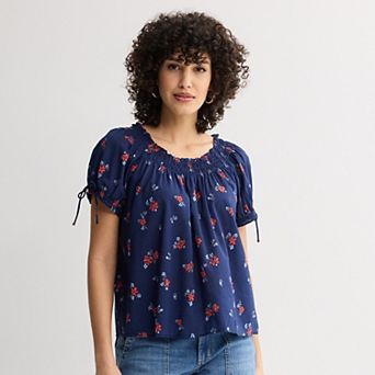 Women's Sonoma Goods For Life® Smocked Swing Top