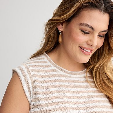 Plus Size Sonoma Goods For Life Striped Summer Tank Top