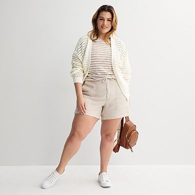 Plus Size Sonoma Goods For Life Striped Summer Tank Top
