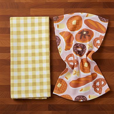 The Big One® 2-Piece Carb Lover Kitchen Towels