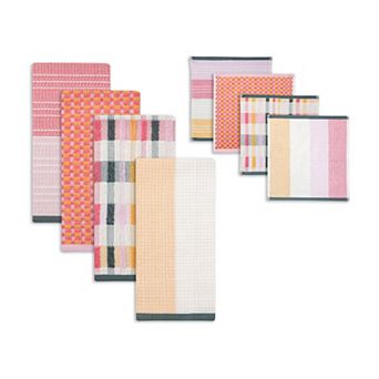 The Big One® 8 pc Yarn Dye Kitchen Towel Set