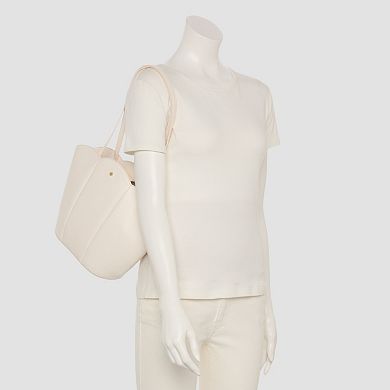 LC Lauren Conrad Evi Scallop Tote Bag