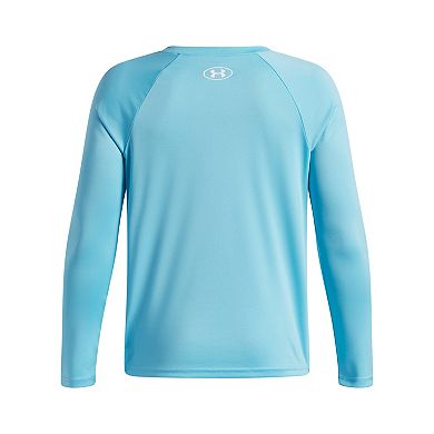 Boys 8-20 Under Armour Tech™ Hybrid Print Long Sleeve Top