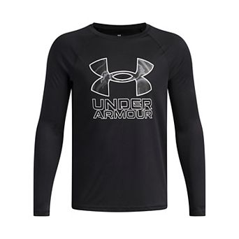 Boys 8-20 Under Armour Tech™ Hybrid Print Long Sleeve Top