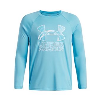 Boys 8-20 Under Armour Tech™ Hybrid Print Long Sleeve Top