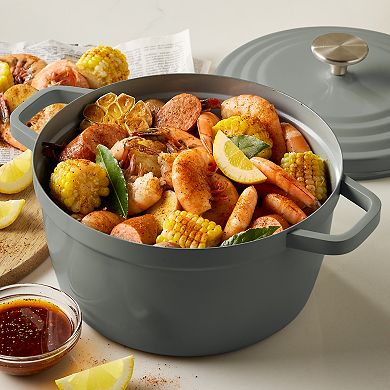 Mingle & Co. 7-qt. Carbon Steel Dutch Oven