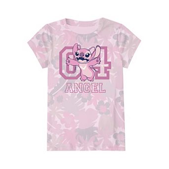 Girls 4-12 Disney’s Stitch Graphic Short Sleeve Tee in Regular