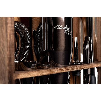 11-Piece Cocktail Shaker Set, Bartender Kit with Stand - Gift Ready