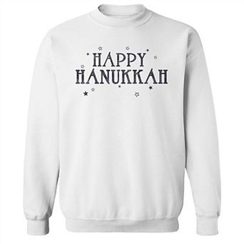Men's Happy Hanukkah Graphic Sweatshirt
