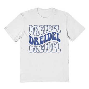 Men's Dreidel Dreidel Dreidel Hanukkah Graphic Tee