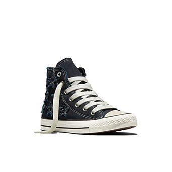 Converse Chuck Taylor All Star Distressed Stars Women's Lace-Up High-Top Sneakers