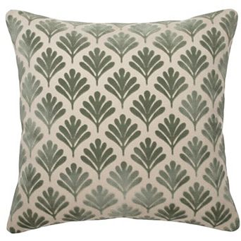 Casa Decor Emilia Velvet Burnout Throw Pillow