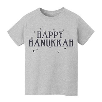 Kids 8-20 Happy Hanukkah Graphic Tee