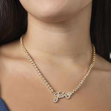 Juicy Couture Script Logo Chain Necklace