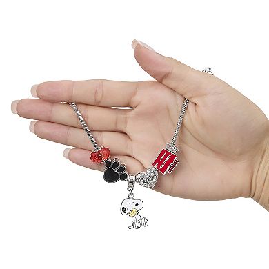 Peanuts Snoopy Charm Bracelet - 6 Unique Charms