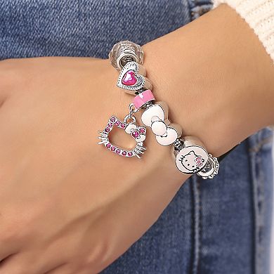 Charm Bracelet for Women, 7" Bracelets with 6 Unique Charms