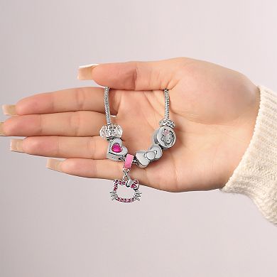 Charm Bracelet for Women, 7" Bracelets with 6 Unique Charms