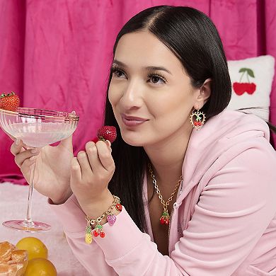Juicy Couture Tropical Fruit Charm Bracelet