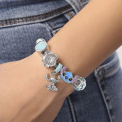 Stitch Charm Bracelet 7" Stitch Bracelet w/6 Unique Charms