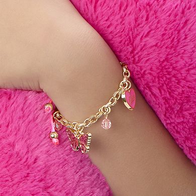Juicy Couture Pink Charm Bracelet