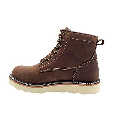 AdTec Men's Meadow 6 Inch Round Toe Lace-Up Work Boots