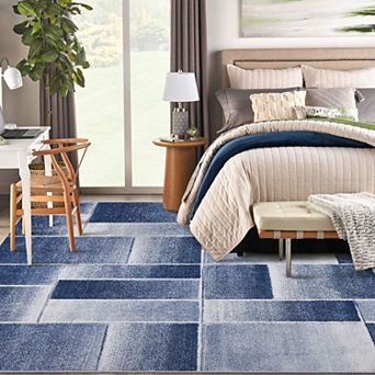 Indoor Area Rug Modern Geometric Patchwork Rugs Carpet Floor Decor for Living Room