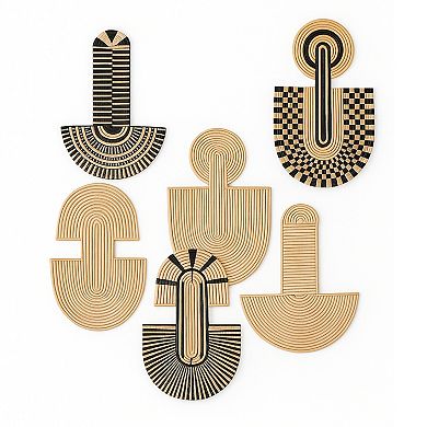 Natural Abstract Wall Mask