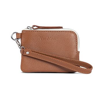 Gina Leather Top Zip Wallet
