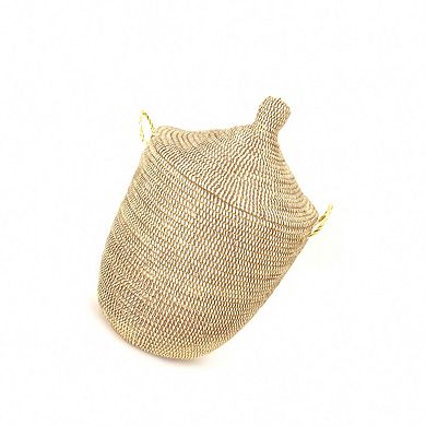 Dou Lid Storage Basket Monochrome Medium Storage