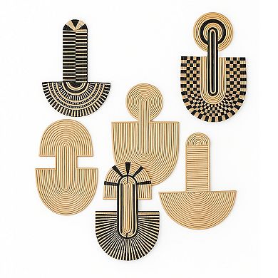 Pattern Abstract Wall Mask