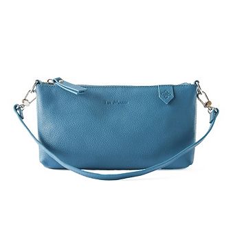 Elia Convertible Leather Bag Clutch, Shoulder & Crossbody