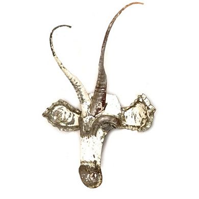 Sable Animal Mask - Recycled Metal Wall Art