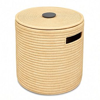 Malawi Basket with Wooden Handle