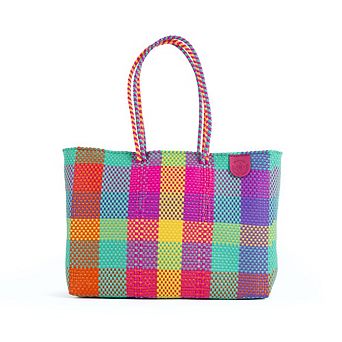 Fiesta Woven Super Tote