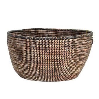 Oval Storage Basket Monochrome