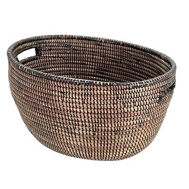 Oval Storage Basket Monochrome