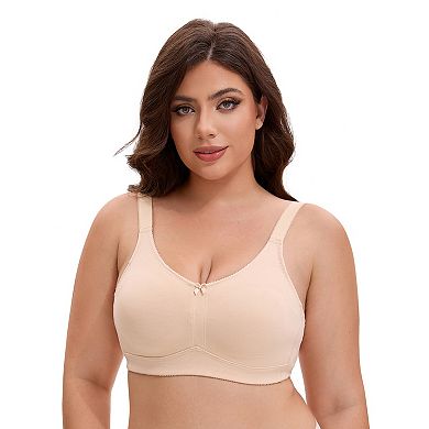 3 Packs Women's Pocket Bra for Silicone Bosom Forms Full Coverage Minimizers