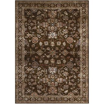 Washable Vintage Area Rugs for Living Room Bedroom, Ultra Faux Wool Retro Mat,Non Slip&Non-Shedding